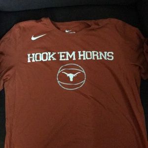 Texas Longhorns Basketball Shirt Large